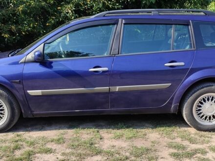 Рено Меган 2005 в Житомире на Automoto.ua Синий Рено Меган, объемом двигателя 1.9 л и пробегом 370 тыс. км за 4500 $, фото 1 на Automoto.ua