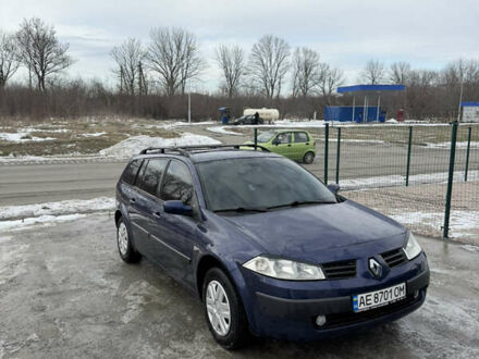 Синий Рено Меган, объемом двигателя 1.6 л и пробегом 250 тыс. км за 4500 $, фото 1 на Automoto.ua