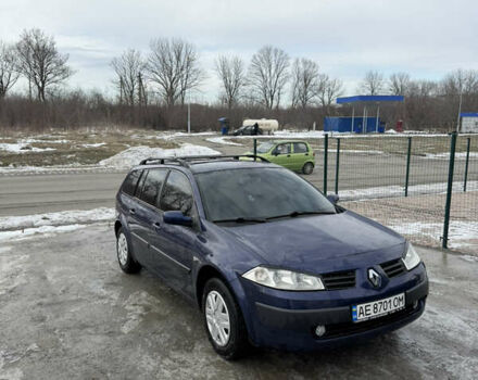 Синій Рено Меган, об'ємом двигуна 1.6 л та пробігом 250 тис. км за 4500 $, фото 1 на Automoto.ua