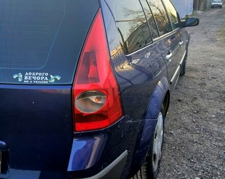 Синий Рено Меган, объемом двигателя 2 л и пробегом 244 тыс. км за 5100 $, фото 1 на Automoto.ua