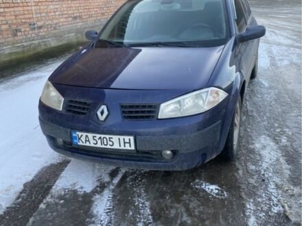 Рено Меган 2005 в Хмельницком на Automoto.ua Синий Рено Меган, объемом двигателя 1.6 л и пробегом 260 тыс. км за 4000 $, фото 1 на Automoto.ua