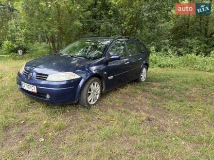 Рено Меган 2005 в Чернигове на Automoto.ua Синий Рено Меган, объемом двигателя 2 л и пробегом 260 тыс. км за 5500 $, фото 1 на Automoto.ua