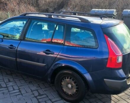 Синий Рено Меган, объемом двигателя 1.6 л и пробегом 322 тыс. км за 4000 $, фото 1 на Automoto.ua