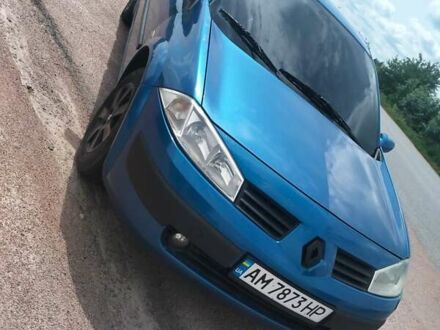 Рено Меган 2005 в Житомире на Automoto.ua Синий Рено Меган, объемом двигателя 1.9 л и пробегом 300 тыс. км за 4000 $, фото 1 на Automoto.ua