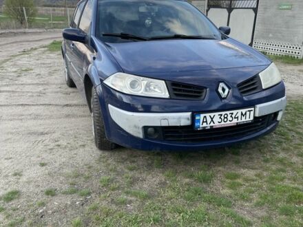Рено Меган 2006 в Харькове на Automoto.ua Синий Рено Меган, объемом двигателя 1.5 л и пробегом 1000 тыс. км за 3850 $, фото 1 на Automoto.ua