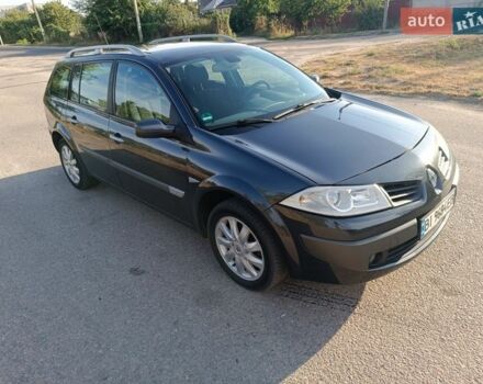 Синий Рено Меган, объемом двигателя 2 л и пробегом 235 тыс. км за 5500 $, фото 1 на Automoto.ua
