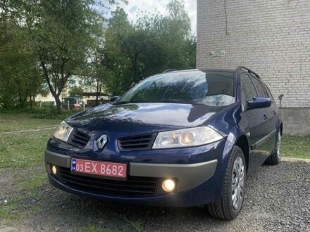 Рено Меган 2006 в Луцке на Automoto.ua Синий Рено Меган, объемом двигателя 1.6 л и пробегом 220 тыс. км за 4599 $, фото 1 на Automoto.ua