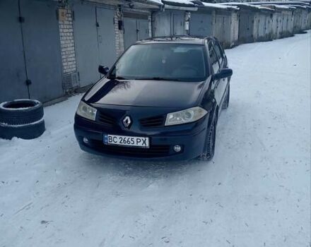 Синий Рено Меган, объемом двигателя 1.5 л и пробегом 248 тыс. км за 4150 $, фото 1 на Automoto.ua