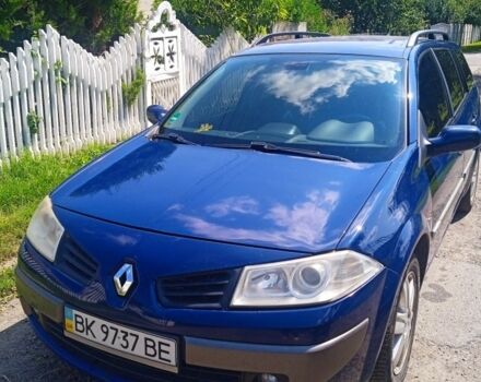 Синий Рено Меган, объемом двигателя 1.5 л и пробегом 1 тыс. км за 4500 $, фото 1 на Automoto.ua