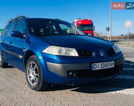 Синий Рено Меган, объемом двигателя 1.6 л и пробегом 238 тыс. км за 5300 $, фото 1 на Automoto.ua