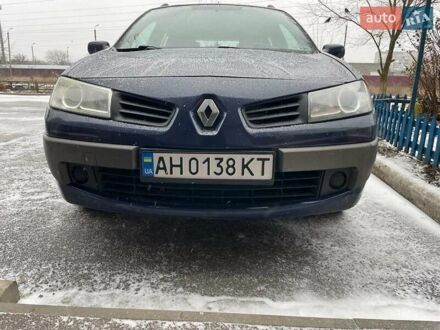 Рено Меган 2006 в Александрие на Automoto.ua Синий Рено Меган, объемом двигателя 1.39 л и пробегом 230 тыс. км за 4500 $, фото 1 на Automoto.ua