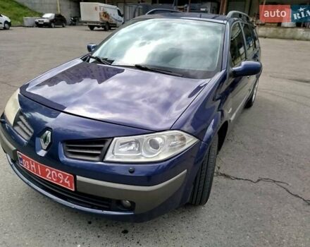Синий Рено Меган, объемом двигателя 1.6 л и пробегом 153 тыс. км за 5100 $, фото 1 на Automoto.ua