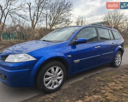 Синий Рено Меган, объемом двигателя 1.6 л и пробегом 222 тыс. км за 4999 $, фото 1 на Automoto.ua