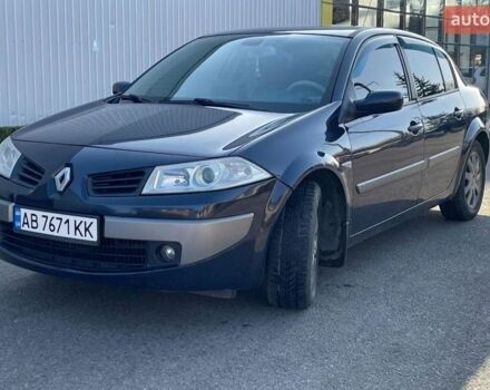 Синий Рено Меган, объемом двигателя 2 л и пробегом 224 тыс. км за 4900 $, фото 1 на Automoto.ua
