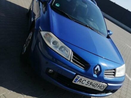 Синій Рено Меган, об'ємом двигуна 1.6 л та пробігом 273 тис. км за 5100 $, фото 1 на Automoto.ua