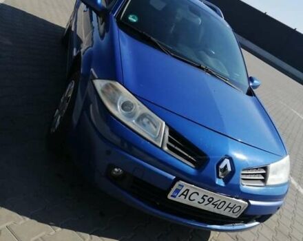 Синий Рено Меган, объемом двигателя 1.6 л и пробегом 273 тыс. км за 5100 $, фото 1 на Automoto.ua