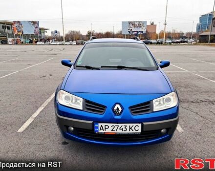 Синий Рено Меган, объемом двигателя 1.6 л и пробегом 222 тыс. км за 5400 $, фото 1 на Automoto.ua