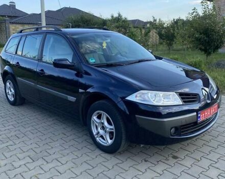 Синий Рено Меган, объемом двигателя 1.6 л и пробегом 229 тыс. км за 5150 $, фото 1 на Automoto.ua