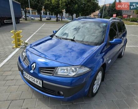 Синий Рено Меган, объемом двигателя 2 л и пробегом 245 тыс. км за 6300 $, фото 1 на Automoto.ua