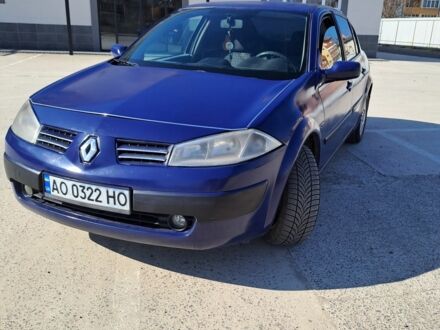 Рено Меган 2006 в Ужгороде на Automoto.ua Синий Рено Меган, объемом двигателя 1.4 л и пробегом 295 тыс. км за 2200 $, фото 1 на Automoto.ua