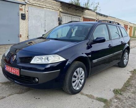 Синий Рено Меган, объемом двигателя 1.6 л и пробегом 229 тыс. км за 4850 $, фото 1 на Automoto.ua