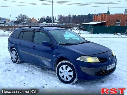 Синій Рено Меган, об'ємом двигуна 1.9 л та пробігом 31300 тис. км за 4100 $, фото 1 на Automoto.ua