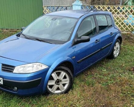 Синий Рено Меган, объемом двигателя 1.6 л и пробегом 187 тыс. км за 4000 $, фото 1 на Automoto.ua