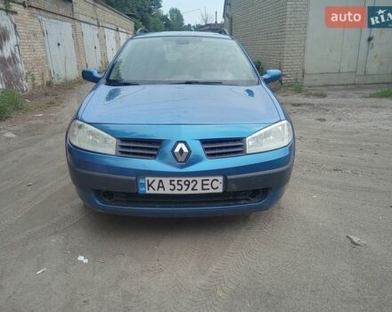 Синій Рено Меган, об'ємом двигуна 2 л та пробігом 230 тис. км за 4200 $, фото 1 на Automoto.ua