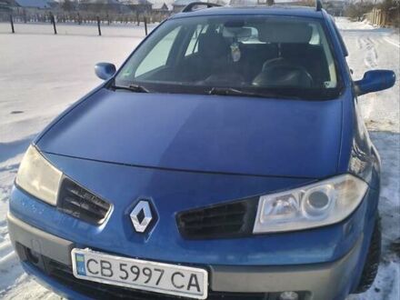 Синий Рено Меган, объемом двигателя 1.6 л и пробегом 337 тыс. км за 4500 $, фото 1 на Automoto.ua
