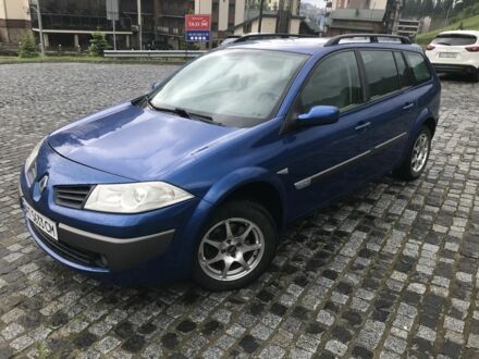 Рено Меган 2006 в Ивано-Франковске на Automoto.ua Синий Рено Меган, объемом двигателя 1.6 л и пробегом 234 тыс. км за 5300 $, фото 1 на Automoto.ua