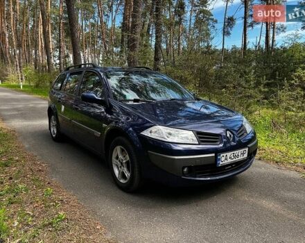 Синий Рено Меган, объемом двигателя 1.6 л и пробегом 323 тыс. км за 4700 $, фото 1 на Automoto.ua