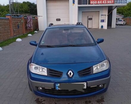 Синий Рено Меган, объемом двигателя 1.9 л и пробегом 353 тыс. км за 4000 $, фото 1 на Automoto.ua