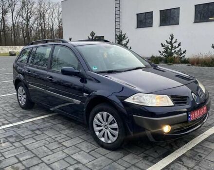 Синий Рено Меган, объемом двигателя 1.6 л и пробегом 229 тыс. км за 4850 $, фото 1 на Automoto.ua