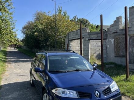 Синий Рено Меган, объемом двигателя 1.6 л и пробегом 238 тыс. км за 4300 $, фото 1 на Automoto.ua