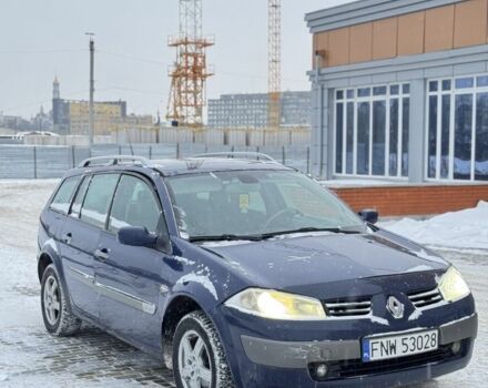 Синій Рено Меган, об'ємом двигуна 1.6 л та пробігом 200 тис. км за 1450 $, фото 1 на Automoto.ua