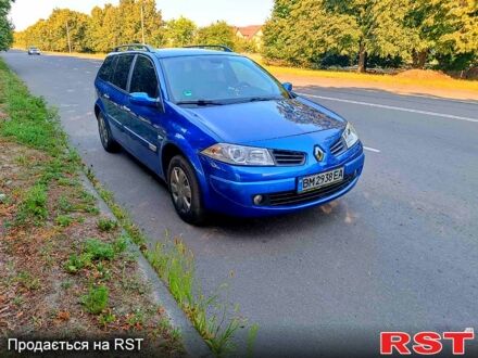 Рено Меган 2006 в Путивле на Automoto.ua Синий Рено Меган, объемом двигателя 1.6 л и пробегом 209 тыс. км за 5500 $, фото 1 на Automoto.ua