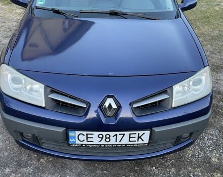 Синий Рено Меган, объемом двигателя 1.6 л и пробегом 128 тыс. км за 4650 $, фото 1 на Automoto.ua