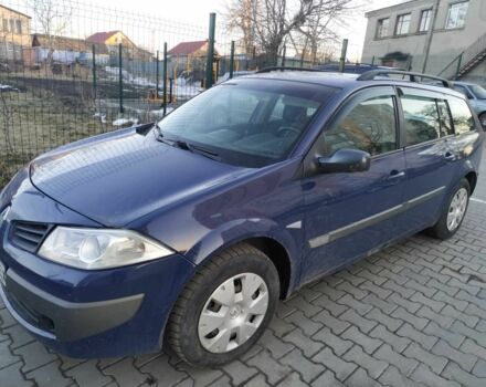 Синий Рено Меган, объемом двигателя 1.6 л и пробегом 213 тыс. км за 3000 $, фото 1 на Automoto.ua