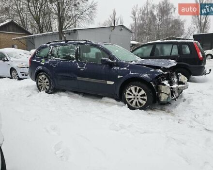 Синий Рено Меган, объемом двигателя 1.6 л и пробегом 200 тыс. км за 1200 $, фото 1 на Automoto.ua