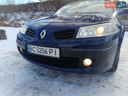 Синий Рено Меган, объемом двигателя 1.5 л и пробегом 320 тыс. км за 4650 $, фото 1 на Automoto.ua