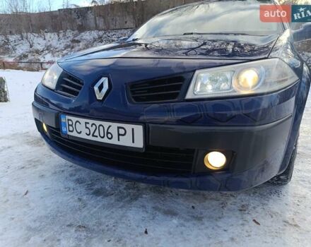 Синий Рено Меган, объемом двигателя 1.5 л и пробегом 320 тыс. км за 4650 $, фото 1 на Automoto.ua