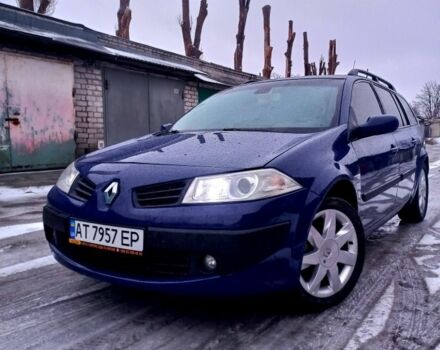 Синій Рено Меган, об'ємом двигуна 1.6 л та пробігом 250 тис. км за 5400 $, фото 1 на Automoto.ua