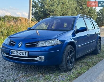 Синий Рено Меган, объемом двигателя 1.6 л и пробегом 296 тыс. км за 4400 $, фото 1 на Automoto.ua