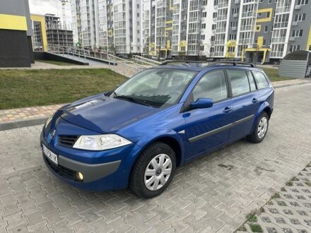 Рено Меган 2007 в Полтаве на Automoto.ua Синий Рено Меган, объемом двигателя 1.6 л и пробегом 195 тыс. км за 5500 $, фото 1 на Automoto.ua