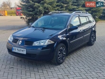 Синий Рено Меган, объемом двигателя 1.6 л и пробегом 249 тыс. км за 5000 $, фото 1 на Automoto.ua