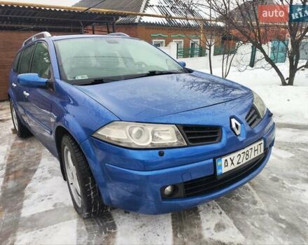 Синий Рено Меган, объемом двигателя 1.6 л и пробегом 291 тыс. км за 4900 $, фото 1 на Automoto.ua