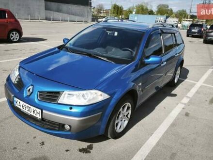 Рено Меган 2007 у Ирпене на Automoto.ua Синій Рено Меган, об'ємом двигуна 1.6 л та пробігом 205 тис. км за 6400 $, фото 1 на Automoto.ua