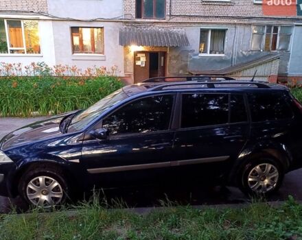 Синий Рено Меган, объемом двигателя 1.5 л и пробегом 292 тыс. км за 4800 $, фото 1 на Automoto.ua