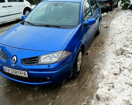 Синий Рено Меган, объемом двигателя 1.6 л и пробегом 0 тыс. км за 6000 $, фото 1 на Automoto.ua