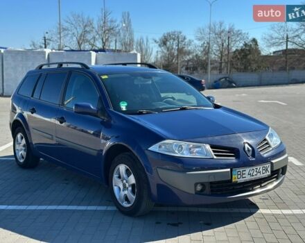 Синий Рено Меган, объемом двигателя 1.46 л и пробегом 217 тыс. км за 4450 $, фото 1 на Automoto.ua